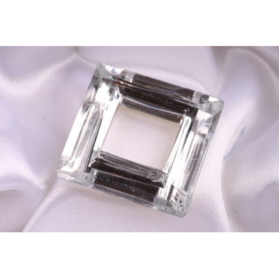 Skleněný šaton 30x30mm - č.333