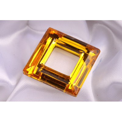 Skleněný šaton 30x30mm - č.334