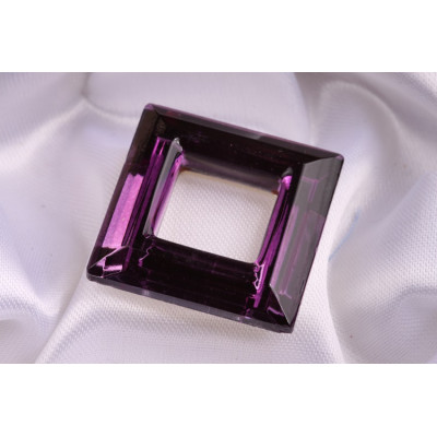 Skleněný šaton 30x30mm - č.337