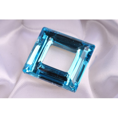 Skleněný šaton 30x30mm - č.338