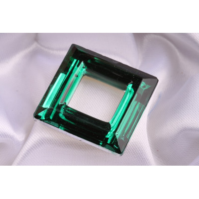 Skleněný šaton 30x30mm - č.340