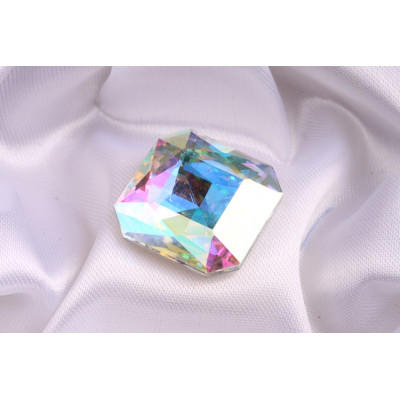 Skleněný šaton 23x23mm - č.208