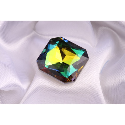 Skleněný šaton 23x23mm - č.216