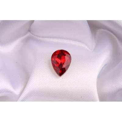 Skleněný šaton 14x10 mm - č. 233