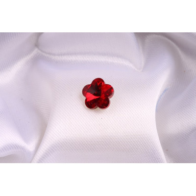 Skleněný šaton kytička 10 mm - č. 345