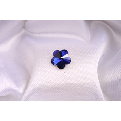 Skleněný šaton kytička 10 mm - č. 347