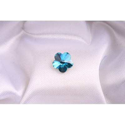 Skleněný šaton kytička 10 mm - č. 348