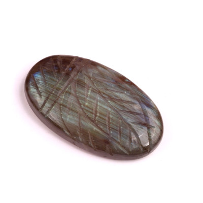 Kabošon Labradorite č.510 (45x26mm)