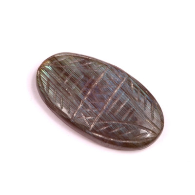 Kabošon Labradorite č.522 (45x26mm)
