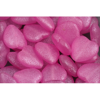 Korálky srdíčka č.4689 (15x16mm)