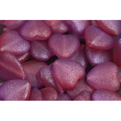 Korálky srdíčka č.4690 (15x16mm)