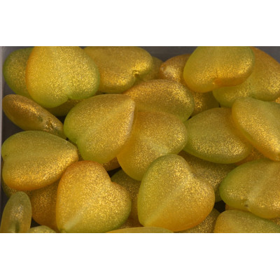 Korálky srdíčka č.4696 (15x16mm)