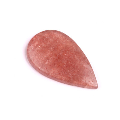 Kabošon Strawberry quartz č.584 (42x26mm)