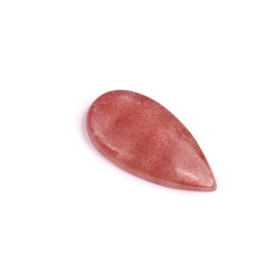 Kabošon Strawberry quartz č.589 (33x17mm)