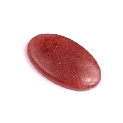 Kabošon Strawberry quartz č.590 (41x25mm)