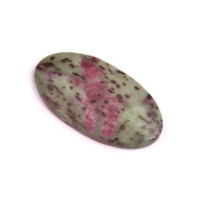 Kabošon Ruby Zoisite č.666 (41x22mm)