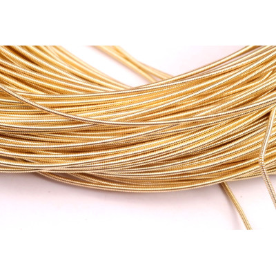 French wire světle zlatý č. 14 (1,25mm)