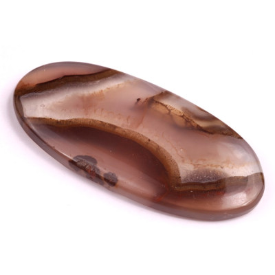 Kabošon Irish Agate č.1051 (60x28mm)