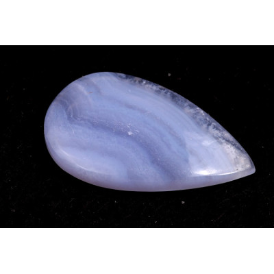 Kabošon Blue Lace Agate č.1081 (46x27mm)
