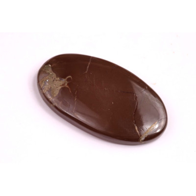 Kabošon Pyrite Septarian č.1198 (38x21mm)