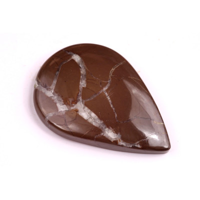 Kabošon Pyrite Septarian č.1202 (41x28mm)