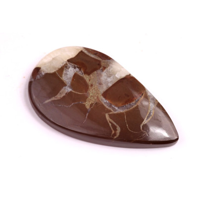 Kabošon Pyrite Septarian č.1207 (43x25mm)