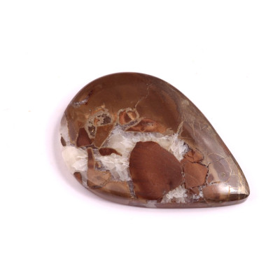 Kabošon Pyrite Septarian č.1213 (38x27mm)