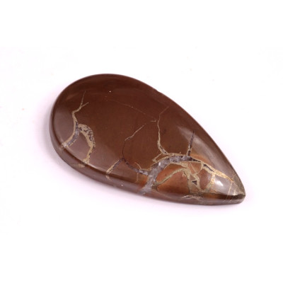 Kabošon Pyrite Septarian č.1216 (40x22mm)