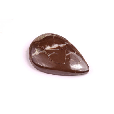 Kabošon Pyrite Septarian č.1222 (31x20mm)