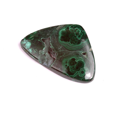 Kabošon Malachite Druzy č.1267 (53x38mm)