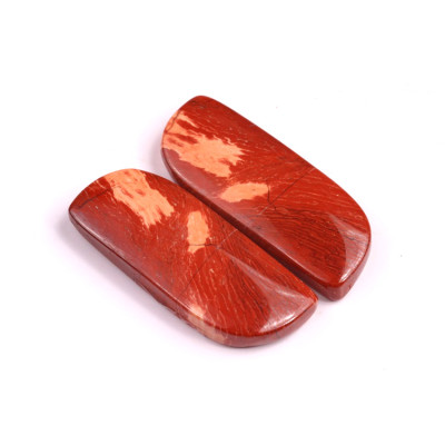 Kabošony páry Snake skin jasper č.P6 (34x14x6mm)