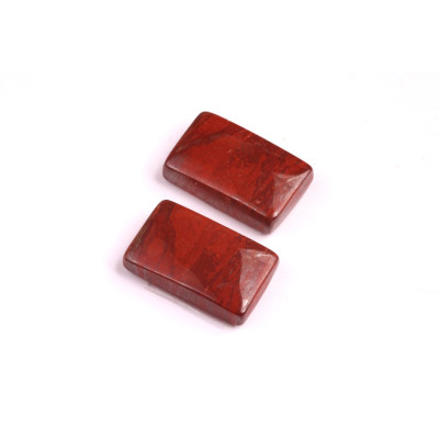 Kabošony páry Snake skin jasper č.P25 (18x11x5mm)