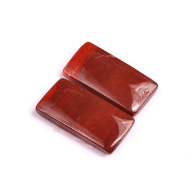 Kabošony páry Snake skin jasper č.P28 (27x14x5mm)