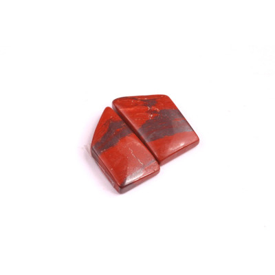 Kabošony páry Snake skin jasper č.P31 (19x11x4mm)