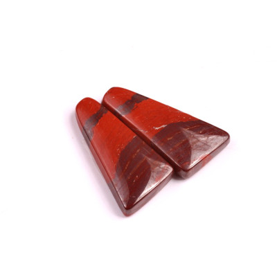 Kabošony páry Snake skin jasper č.P43 (27x14x5mm)