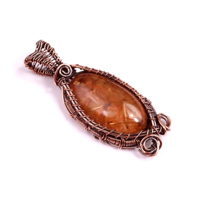 Přívěsek Golden Rutile č.27