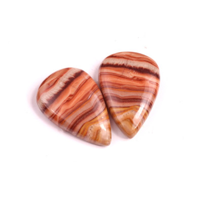 Kabošony páry Wave Dolomite č.P52 (31x21x7mm)