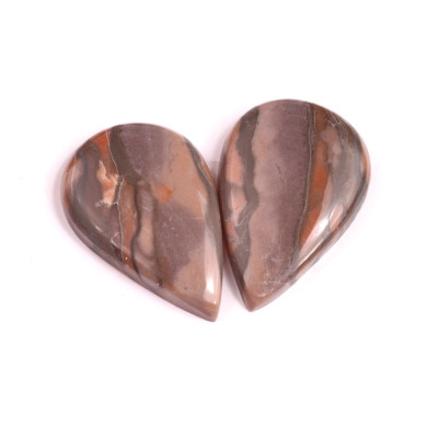 Kabošony páry Yellow Creek Jasper č.P71 (33x22x6mm)