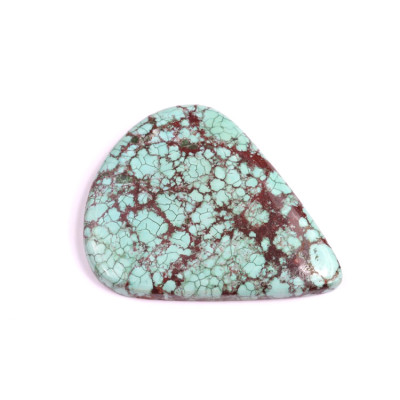 Kabošon Tyrkys Hubei č.1484 (43x36x5mm)