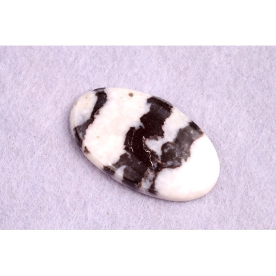 Kabošon Buffalo Jasper č.1895 (38x23x5mm)