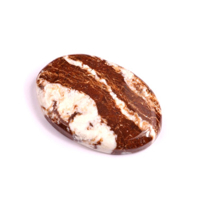 Kabošon Coffee Jasper č.2025 (34x23x6mm)