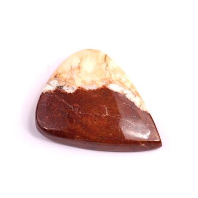 Kabošon Coffee Jasper č.2035 (34x27x6mm)