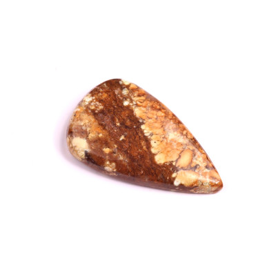Kabošon Coffee Jasper č.2037 (31x19x5mm)