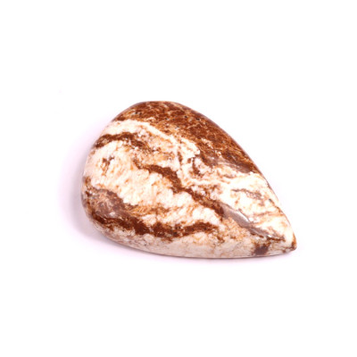 Kabošon Coffee Jasper č.2038 (33x23x7mm)