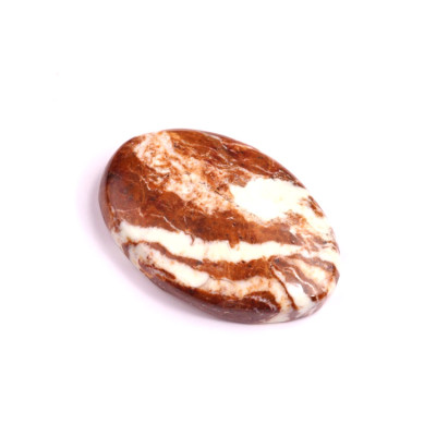 Kabošon Coffee Jasper č.2047 (31x21x6mm)