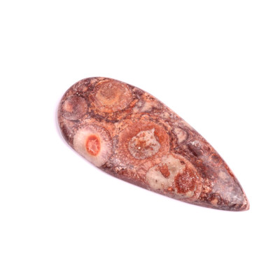 Kabošon Birds Eye Jasper č.2163 (57x25x6mm)