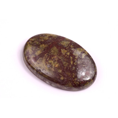Kabošon Dragon Blood Jasper č.2193 (34x22x7mm)