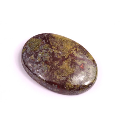 Kabošon Dragon Blood Jasper č.2195 (32x23x6mm)