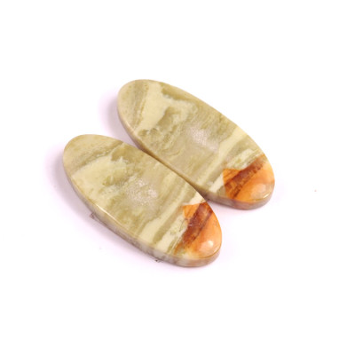 Kabošony páry Serpentine  č.P115 (26x12x4mm)