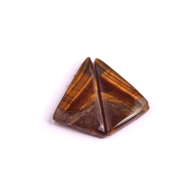 Kabošony páry Tygří Oko č.P155 (23x14x4mm)